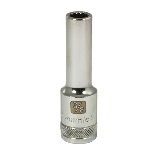 Douille SAE, 3/8", Prise 1/2", 12 pans, Profond Groupe Belzile Dickner