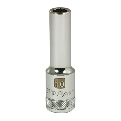 Metric Socket, 10 mm, 1/2" Drive, 12 Points, Deep Groupe Belzile Dickner