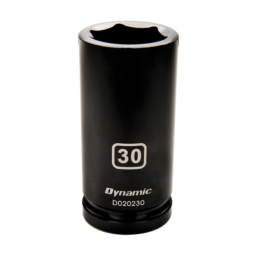 Metric Socket, Impact, 33 mm, 3/4" Drive, 6 Points, Deep Groupe Belzile Dickner