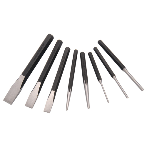 Punch and Chisel Set, 8 Pieces Groupe Belzile Dickner