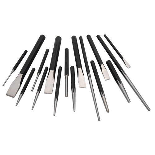 Punch and Chisel Set, 16 Pieces Groupe Belzile Dickner
