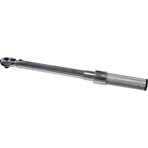 Micro-Adjustable Fixed-Head Torque Wrench, Click, 3/8" Square Drive, 10 - 100 ft-lbs. Groupe Belzile Dickner