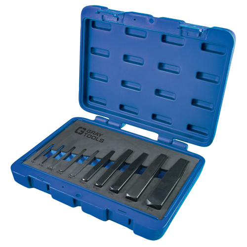 Screw Extractor Set, Carbide/Chromium Steel/High Speed Cobalt/High Speed Steel, 10 Pieces Groupe Belzile Dickner