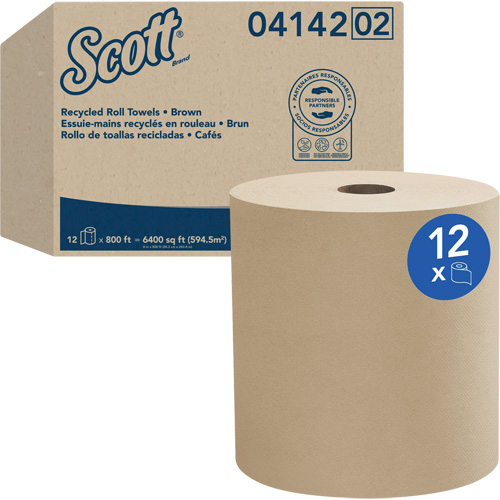 Scott&reg; Universal Hard Roll Towels, 1 Ply, Standard, 800' L Groupe Belzile Dickner