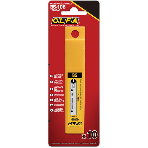 100mm BS-10B Dual-Edge Scraper Blades Groupe Belzile Dickner