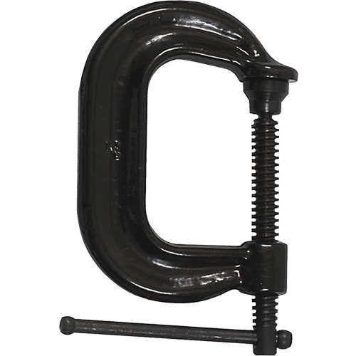 Regular-Duty Deep Throat C-Clamp, 2" (51 mm) Capacity, 2-1/8" (54 mm) Throat Depth Groupe Belzile Dickner