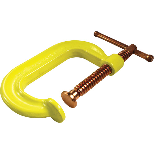 Serre-joint en C &agrave; gorge profonde pour service normal, Capacit&eacute; de 2" (51 mm), Profondeur de gorge de 2-1/8" (54 mm) Groupe Belzile Dickner