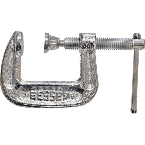 Serre-joint en C de s&eacute;rie l&eacute;g&egrave;re, Capacit&eacute; de 1" (25 mm), Profondeur de gorge de 1" (25 mm) Groupe Belzile Dickner