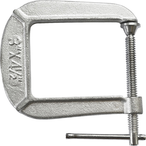 Serre-joint en C de s&eacute;rie l&eacute;g&egrave;re, Capacit&eacute; de 3" (76 mm), Profondeur de gorge de 4-1/2" (114 mm) Groupe Belzile Dickner
