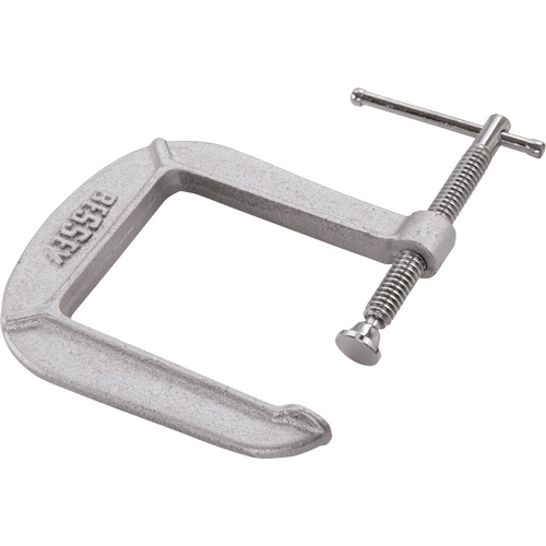 Serre-joint en C de s&eacute;rie l&eacute;g&egrave;re, Capacit&eacute; de 3" (76 mm), Profondeur de gorge de 4-1/2" (114 mm) Groupe Belzile Dickner
