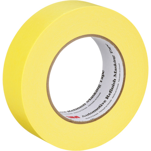 Automotive Refinish Masking Tape 388N, 36 mm (1-1/2") x 55 m (180'), Tan Groupe Belzile Dickner