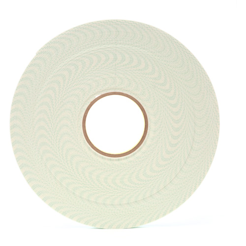 Double-Coated Urethane Foam Tape, 33 m (108') L x 12.7 mm (1/2") W, 62 mils, Urethane Groupe Belzile Dickner