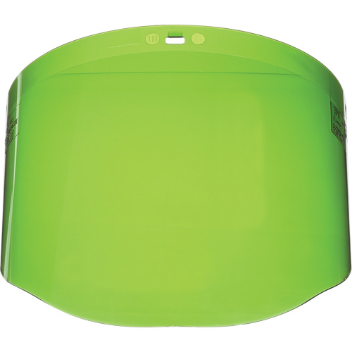 &eacute;cran facial, Polycarbonate, Teinte Vert Groupe Belzile Dickner