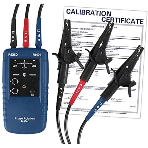 Testeur de phases de rotation du moteur avec certificat ISO Groupe Belzile Dickner