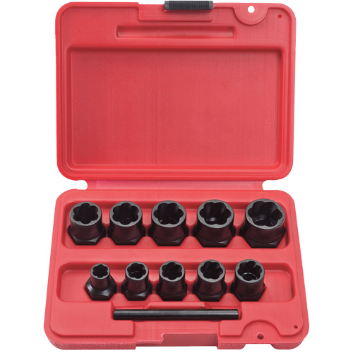 Jeu de douilles d'extraction de boulons PROTO, 10 Mcx, Prise de 1/4" Groupe Belzile Dickner