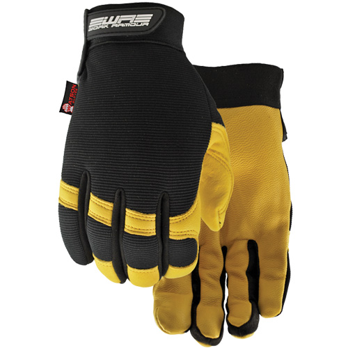 Flextime Water Resistant Gloves, Grain Goatskin Palm, Size Large Groupe Belzile Dickner