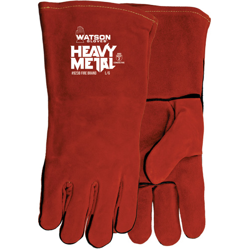 Gants de soudage Fire Brand, Cuir de vache refendu, Taille Taille unique Groupe Belzile Dickner