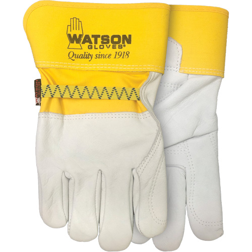 Double Trouble Gloves, One Size, Grain Cowhide Palm Groupe Belzile Dickner