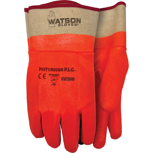 Gants Notorious P.I.G., Taille unique, R&ecirc;vetement Nitrile/PVC, Enveloppe en Jersey Groupe Belzile Dickner