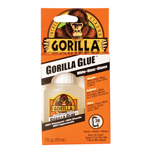 Colle, 2 oz, Bouteille pressable, Blanc Groupe Belzile Dickner