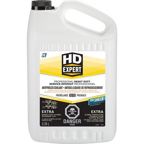 Turbo Power&reg; Heavy-Duty Mixed Fleet Extended Life Antifreeze/Coolant, 3.78 L, Gallon Groupe Belzile Dickner