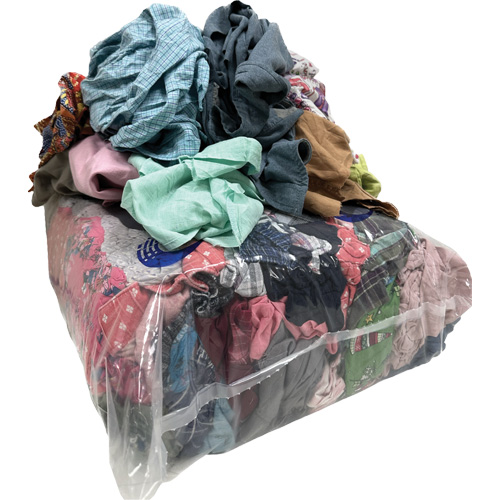 Special Wiper Rags, Mix Colours, 20 lbs. Groupe Belzile Dickner
