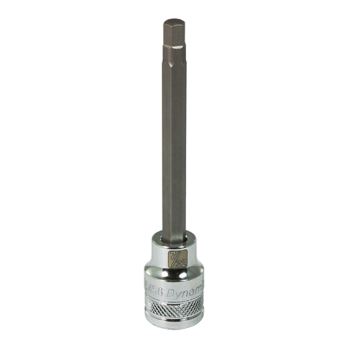 Long SAE Bit Socket, 7/32" x 3-5/8" L, 3/8" Drive Groupe Belzile Dickner