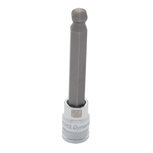 Long SAE Bit Socket, 3/8" x 3-5/8" L, 3/8" Drive Groupe Belzile Dickner