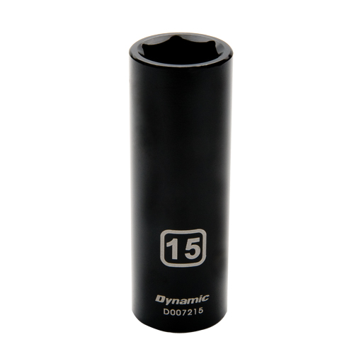 Metric Socket, Impact, 18 mm, 3/8" Drive, 6 Points, Deep Groupe Belzile Dickner