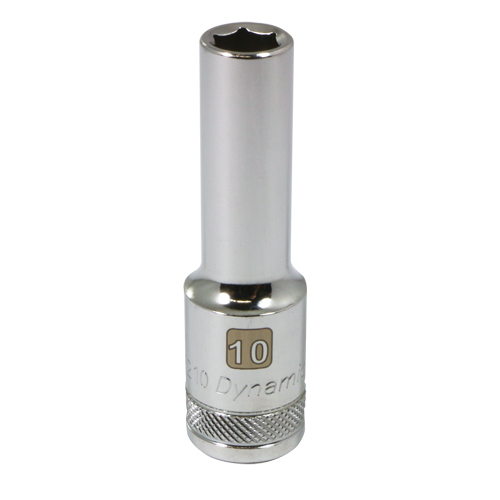 Metric Socket, 10 mm, 1/2" Drive, 6 Points, Deep Groupe Belzile Dickner