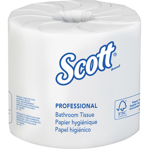 Scott&reg; Essential Toilet Paper, 2 Ply, 506 Sheets/Roll, 169' Length, White Groupe Belzile Dickner