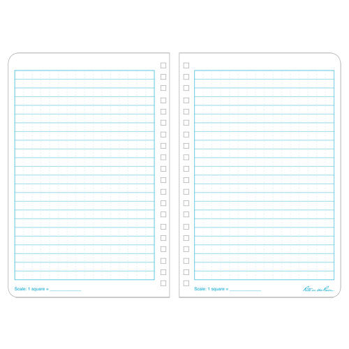 Carnet de notes de poche &agrave; spirale lat&eacute;rale, Couverture souple, Jaune, 64 Pages, 4-5/8" , 7"  Groupe Belzile Dickner