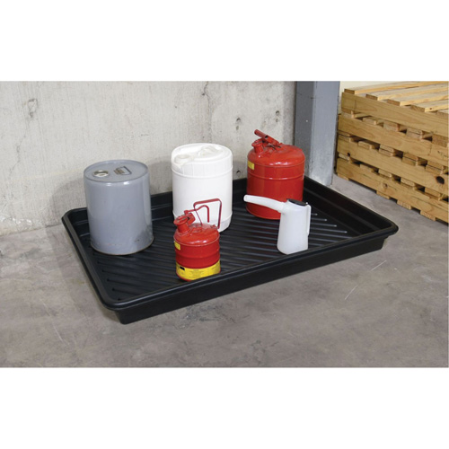 Ultra-Utility Trays&reg;, 24" L x 36" W x 4.75" H, 18 US gal. Spill Capacity Groupe Belzile Dickner