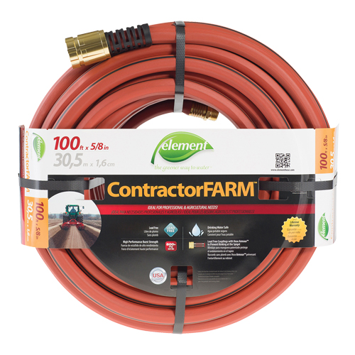 Boyau d'arrosage pour entrepreneur/FARM, PVC, 5/8" dia x 100' Groupe Belzile Dickner