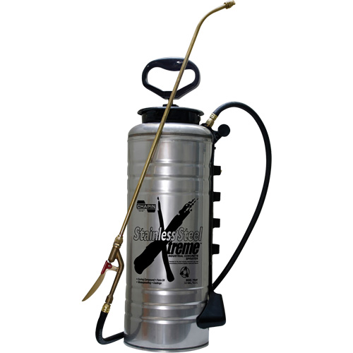 Xtreme Industrial Sprayer, 3.5 gal. (13.25 L), Stainless Steel, 24" Wand Groupe Belzile Dickner