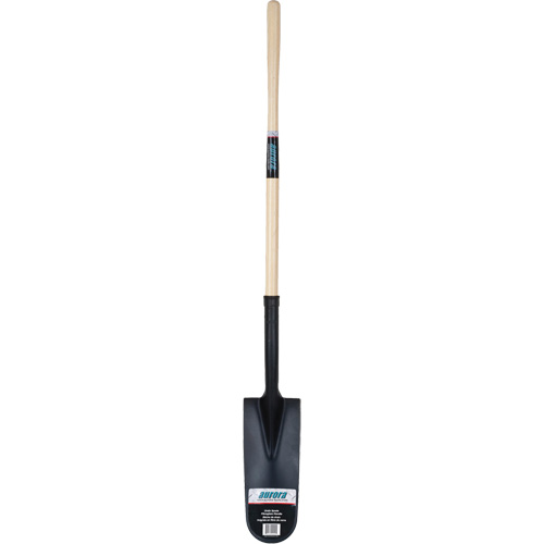 Drain Spade Shovel, Tempered Steel, 14" x 6" Blade, 46" L, Straight Handle Groupe Belzile Dickner