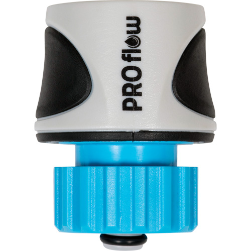 Raccord femelle pour boyau avec dispositif Waterstop Pro Flow Groupe Belzile Dickner