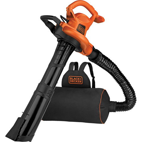 3-in-1 VacPack Leaf Blower/Vacuum/Mulcher, 250 MPH Output, Electric Groupe Belzile Dickner