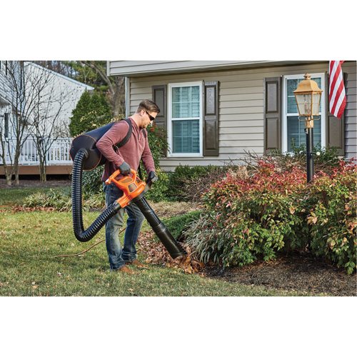 3-in-1 VacPack Leaf Blower/Vacuum/Mulcher, 250 MPH Output, Electric Groupe Belzile Dickner
