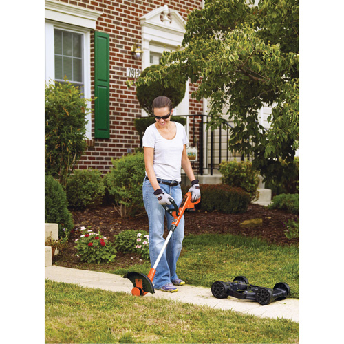 20V Max* Cordless 3-in-1 Compact Mower Kit, Push Walk-Behind, Battery Powered, 12" Cutting Width Groupe Belzile Dickner