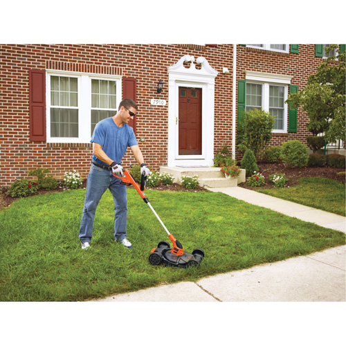 20V Max* Cordless 3-in-1 Compact Mower Kit, Push Walk-Behind, Battery Powered, 12" Cutting Width Groupe Belzile Dickner