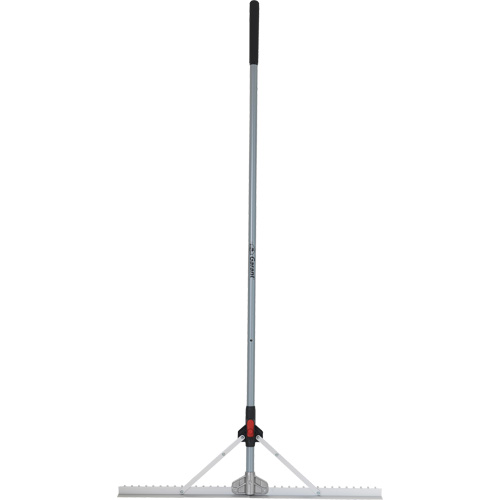 Landscaping Level Rake with Folding Head, Fibreglass Handle, 36" W, Aluminum Blade Groupe Belzile Dickner