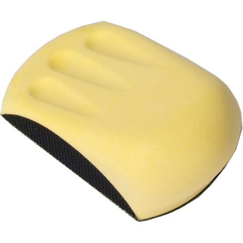 Patin de ponçage manuel ergonomique pour disques abrasifs de 6" Groupe Belzile Dickner