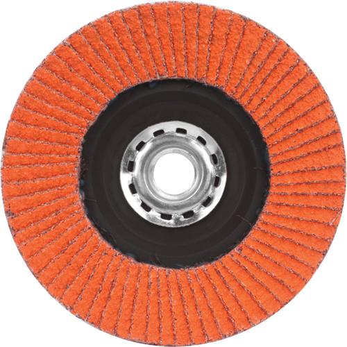 Disques &agrave; lamelles - Quick Trim SG Blaze R980P, 4-1/2" x 5/8"-11, Type 27, Grain 40, C&eacute;ramique Groupe Belzile Dickner