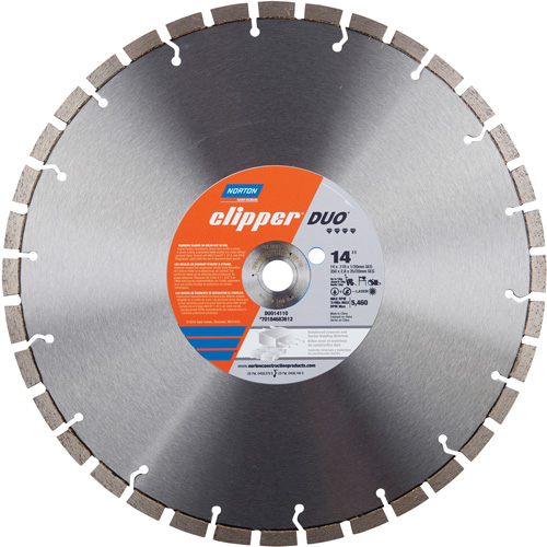 Clipper&reg; Duo Segmented Saw Blade Groupe Belzile Dickner
