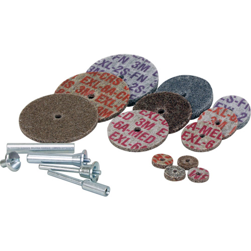 Jeu de roues unitaris&eacute;es Scotch-Brite 992S Groupe Belzile Dickner