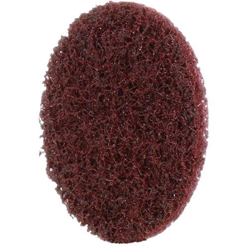 Disque de conditionnement de surface Roloc Scotch-Brite, 1" dia., Grain Moyen, Oxyde d'aluminium Groupe Belzile Dickner