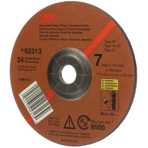 Depressed Centre Grinding Wheel Groupe Belzile Dickner