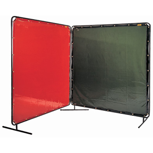 &eacute;cran et cadre pour soudage, Vert, 6' x 6' Groupe Belzile Dickner