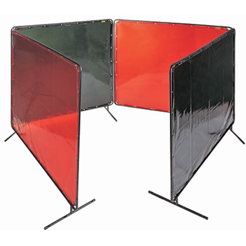 &eacute;cran et cadre pour soudage, Vert, 6' x 6' Groupe Belzile Dickner